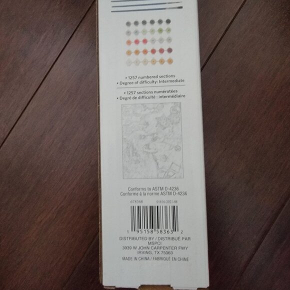 Artist Loft Intermediate Paint by Number Kit Golden Retriever 48 Pc - Picture 6 of 7